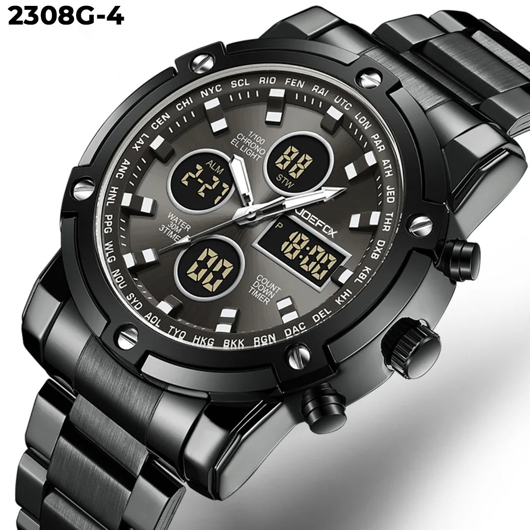 2308G RELOJ JOEFOX ANA-DIG METALICO